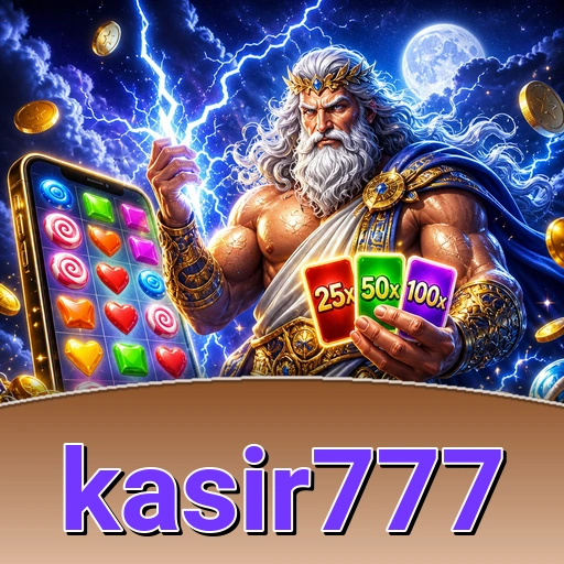 Layar pertama kasir777 setelah pasang di HP Android